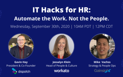 Webinar: IT Hacks for HR