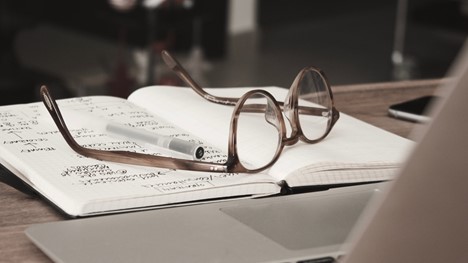 dispatch integration - glasses on desk