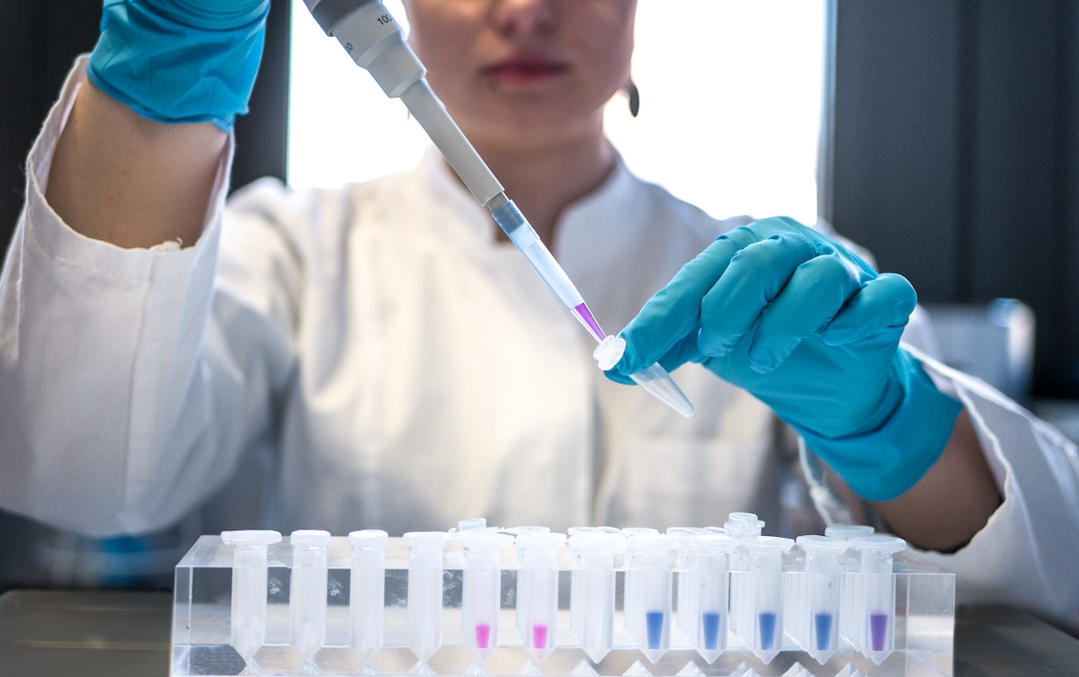 Biotech researcher Biotech researcher